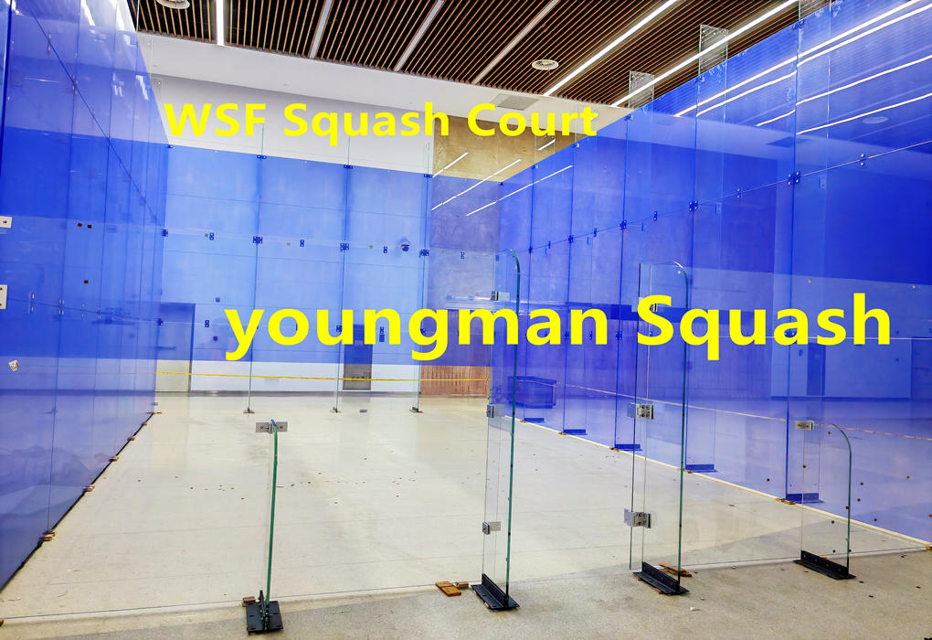 Doubles Full Glass Squash Court System