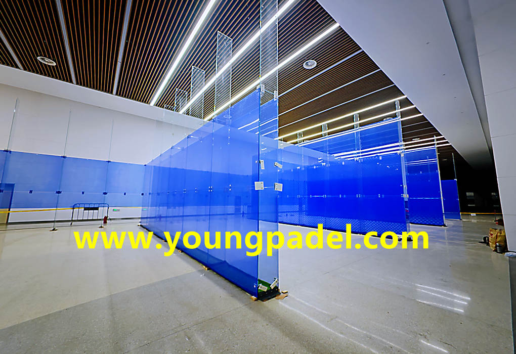 Double All Glass Squash Courts China