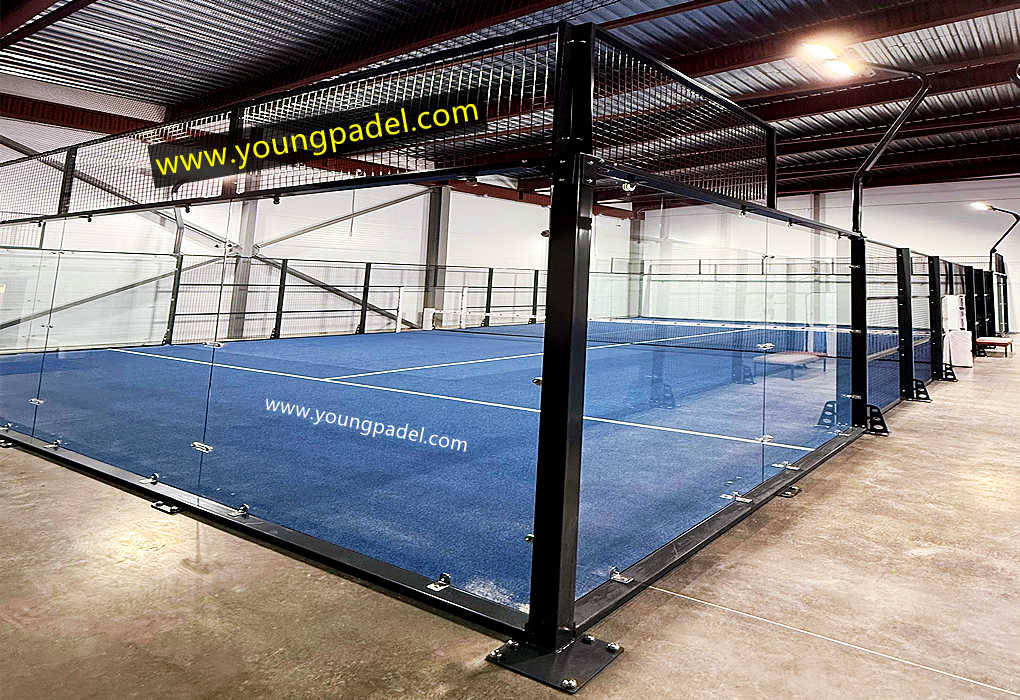 Hungaria – 88 Set Lapangan Padel Panoramik Telah Dipasang
